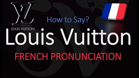 how to pronounce louis vuitton in french|Louis Vuitton moet Hennessy pronunciation.